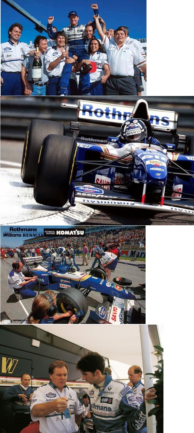 Rothmans ロスマンズ ウィリアムズ ルノー ピットシャツ F1